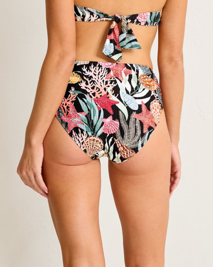 Tommy Bahama Shell Sands Shirred High Waist Bikini Bottoms -  SS200560