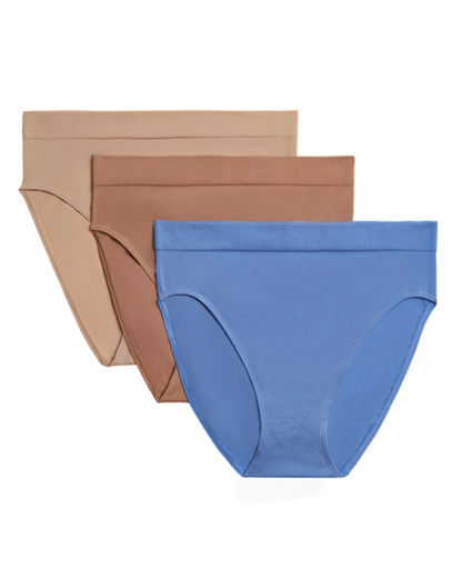 Wacoal B-Smooth Seamless Hi-Cut Brief (More colors available) - 834175 - Blue Hydrangea
