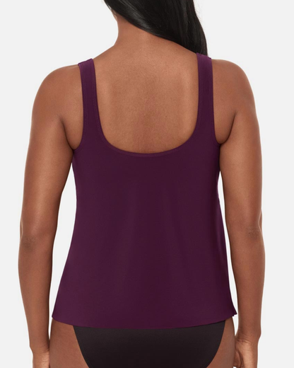 Miraclesuit Rock Solids Atria Tankini Top - 6567396