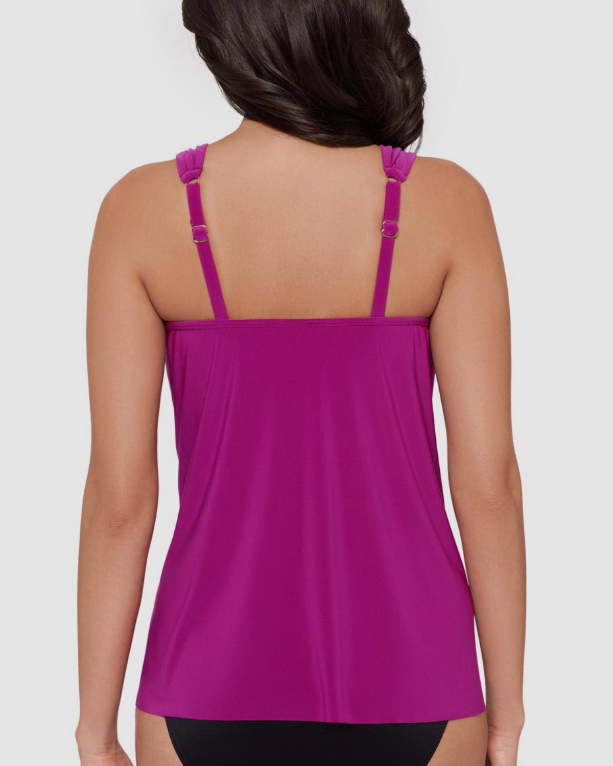 Miraclesuit Solids Dazzle DD Cup Tankini Top - 6518626DD