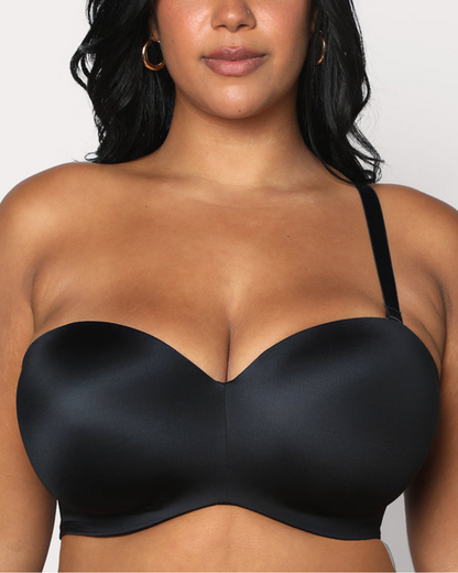 Curvy Couture Smooth Strapless Multi-Way Bra (More colors available) - 1290