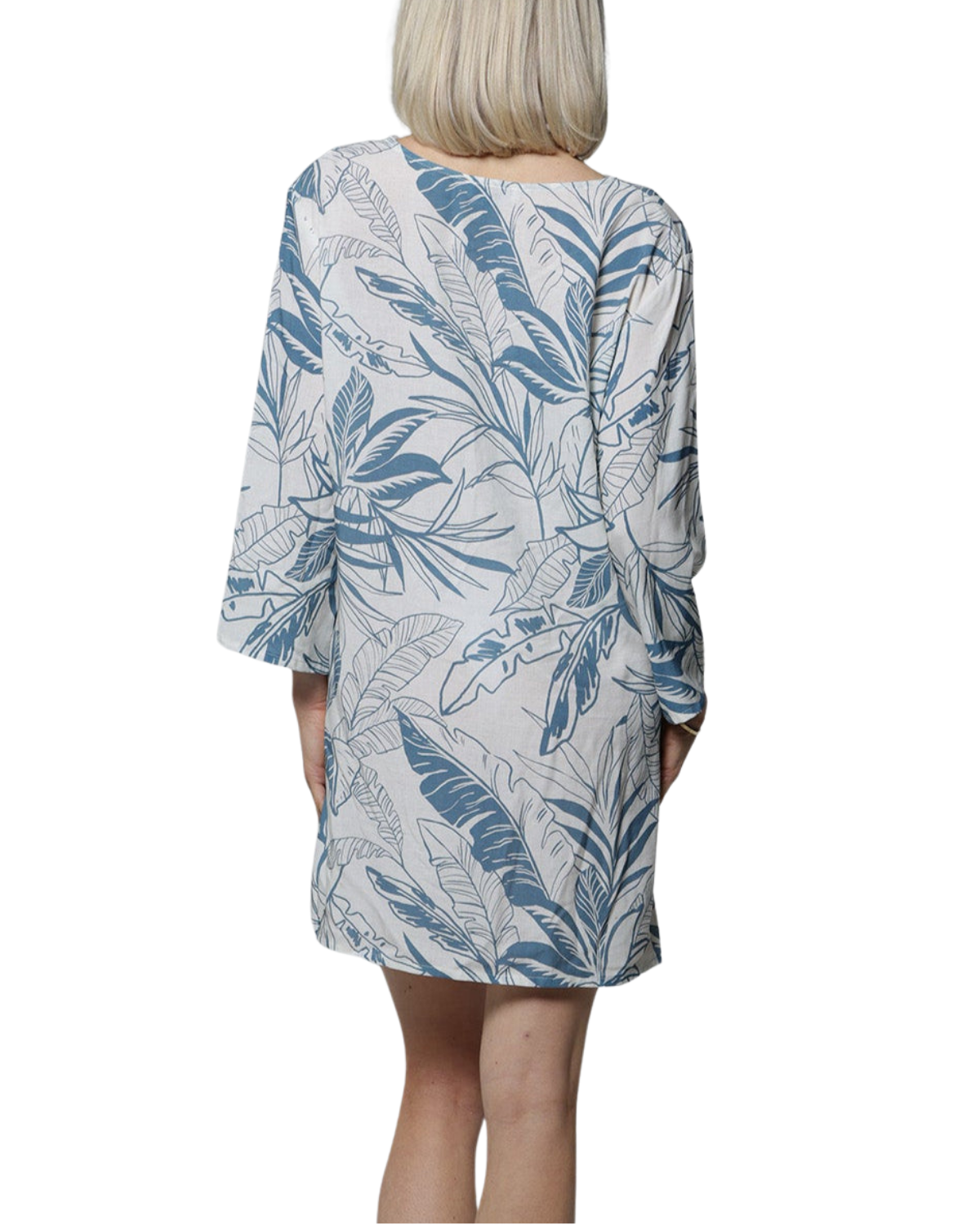 J Valdi Côte d'Azur Lace Neck Tunic Cover Up - J16136