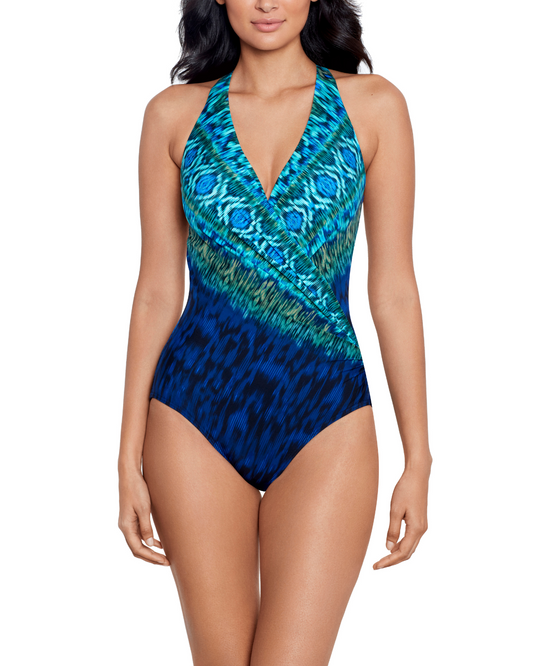 2024 Miraclesuit Alhambra Wrapsody One Piece Swimsuit - 6553849