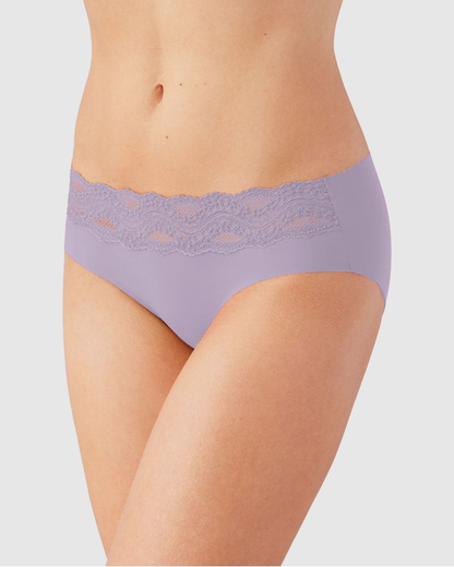 B. Tempt'd by Wacoal B.Bare Hipster Brief - 978267 - Lavendar Gray