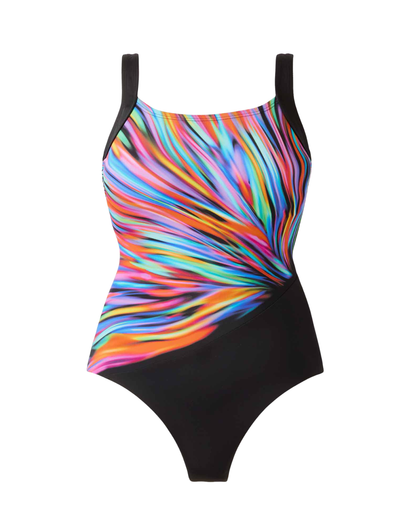 Shape Solver Sport Night Party Square Illusion One Piece (More Colors Available) - 80005014