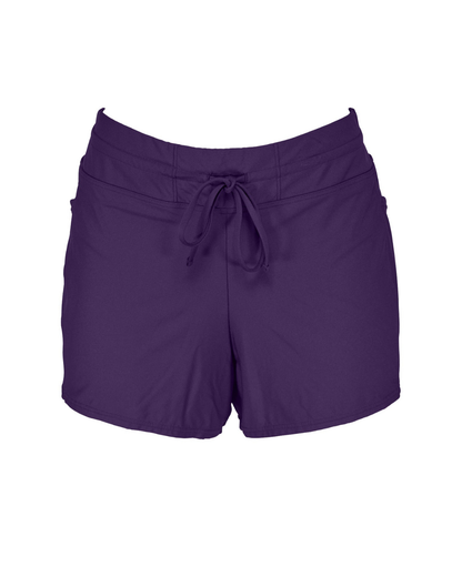 Sunsets Paradise Plum Laguna Swim Short Bottom - 905B