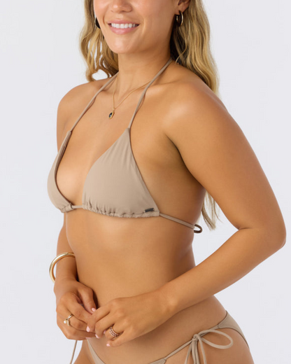 2025 O'Neill Saltwater Solids Venice Triangle Top (More Colors Available) - Sp5474001