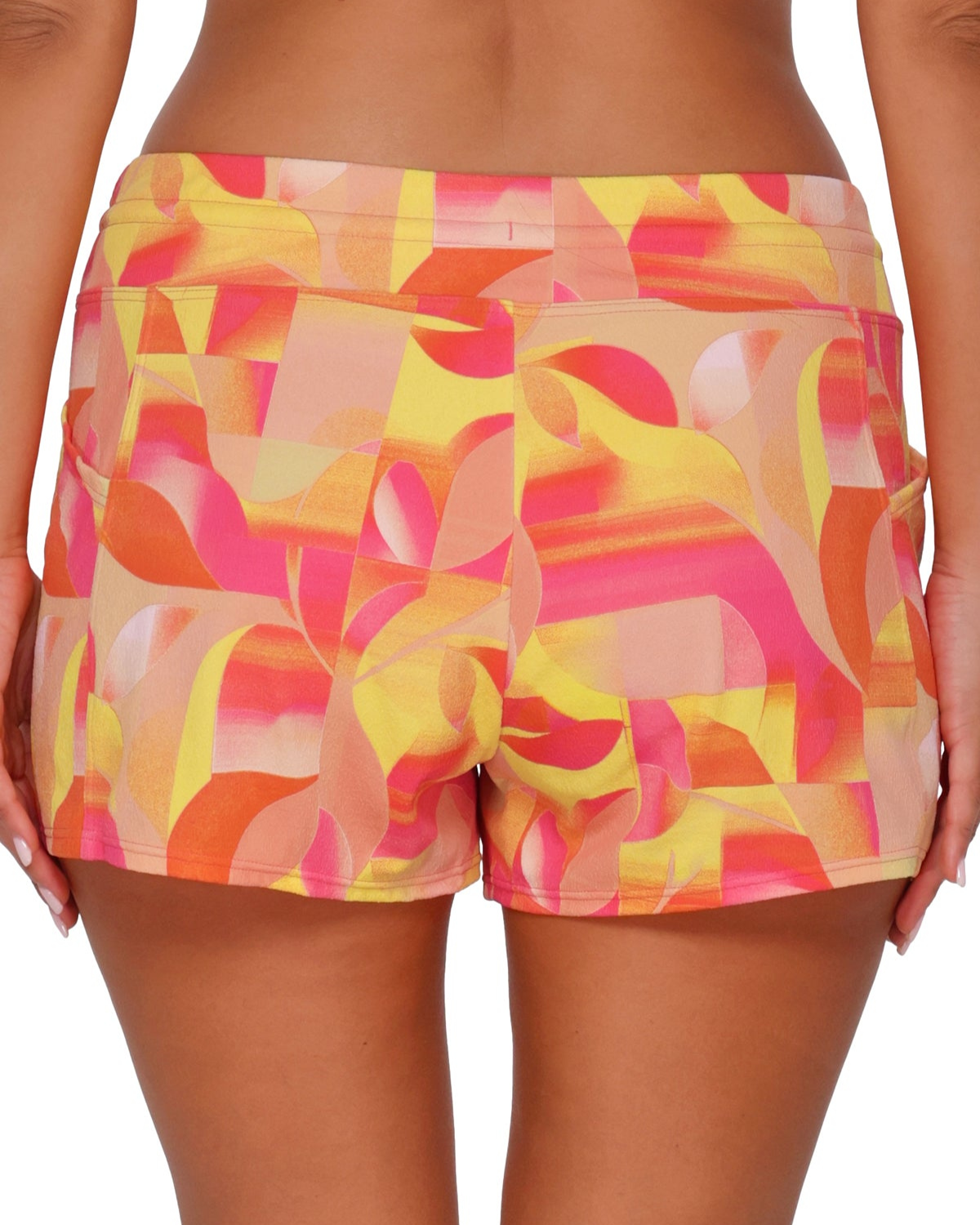 Sunsets Dreamsicle Crepe Laguna Swim Short - 905B