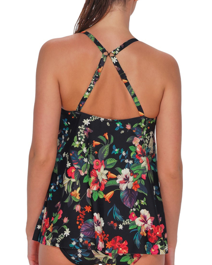 Sunsets Fleur Noire Elena Tankini D+ Wire Free Top - 763