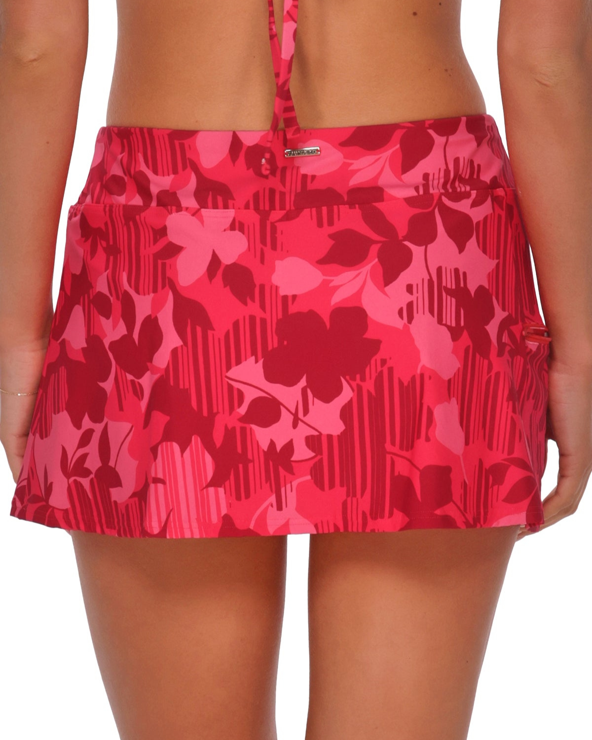 Sunsets Rambling Rose Sporty Swim Skirt - 40B