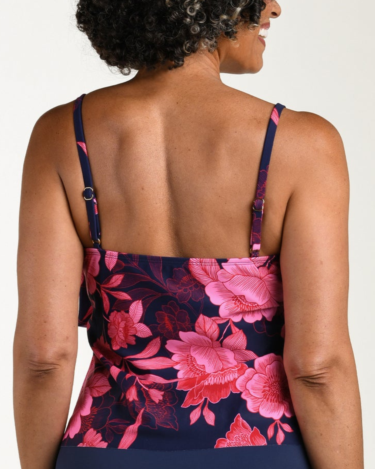 Maxine of Hollywood Romantic Getaway Two Tiered Tankini Top - Mm6mj58