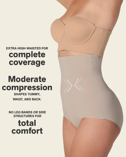 Leonisa Extra High-Waisted Moderate Shaper Panty - 012981
