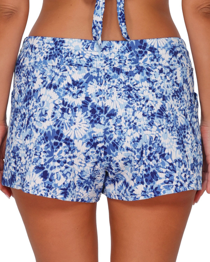 Sunsets Island Ink Rib Laguna Swim Short - 905B
