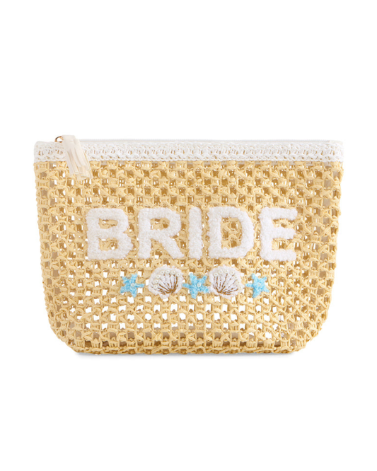 Shiraleah Bride Shell Zip Pouch - 02-02-065