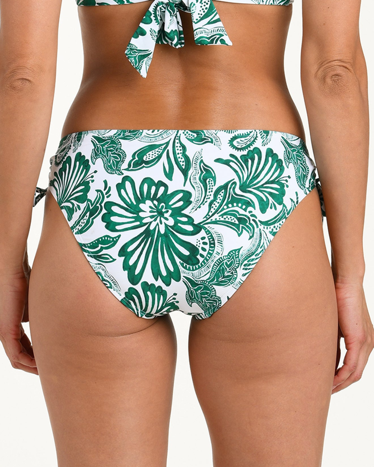 La Blanca Botanical Brocade Side Tie Hipster (More Colors Available) - LB6CC94