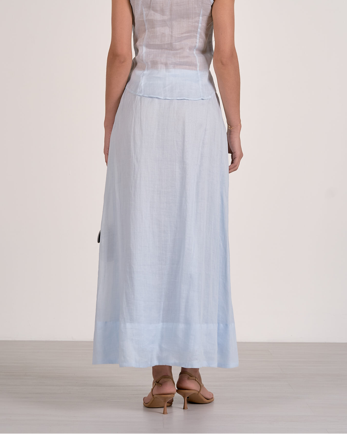 Elan Flowy Maxi Skirt - RS4565