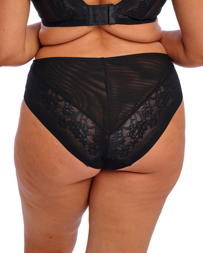 Elomi Nerina High Leg Panty - El302753 - Black