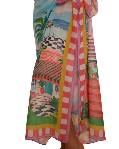Becca by Rebecca Virtue Miami Beach Sarong Cover Up - 8870671