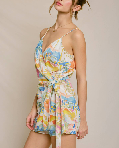 Dress Forum Summer Somewhere Wrap Romper - Fr1858