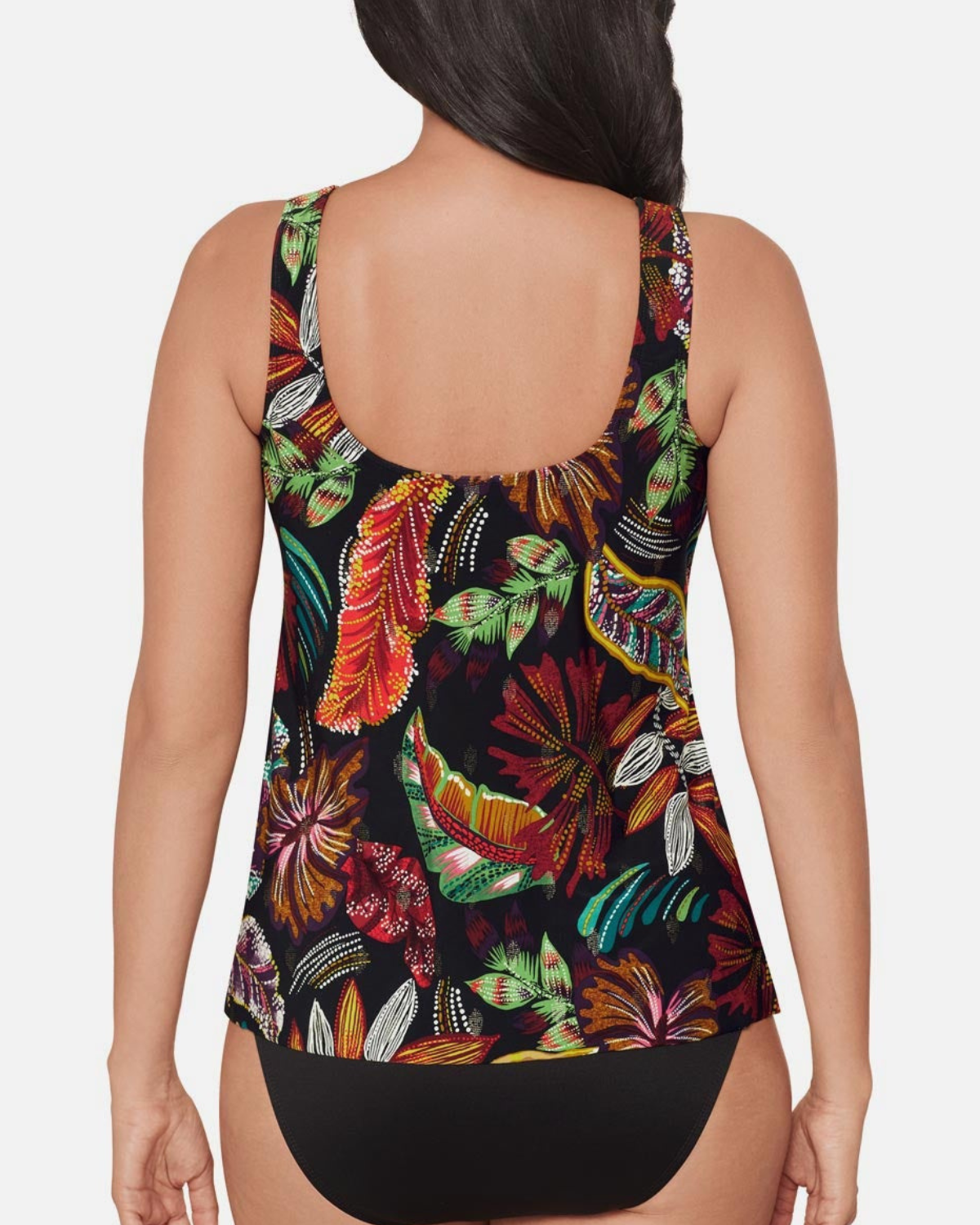 Miraclesuit Pluma Orla Ursula Underwire Tankini Top - 6567327