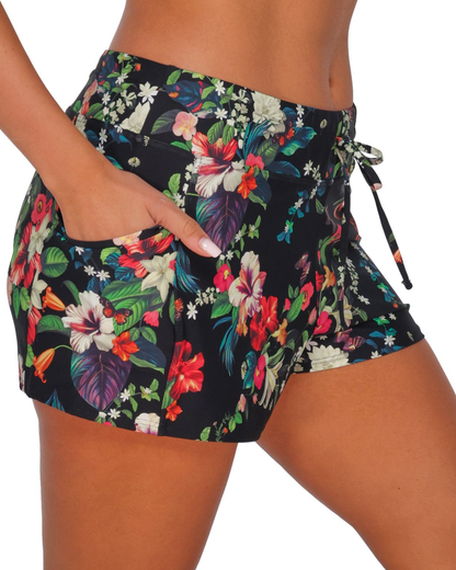 Sunsets Fleur Noire Laguna Swim Short - 905B