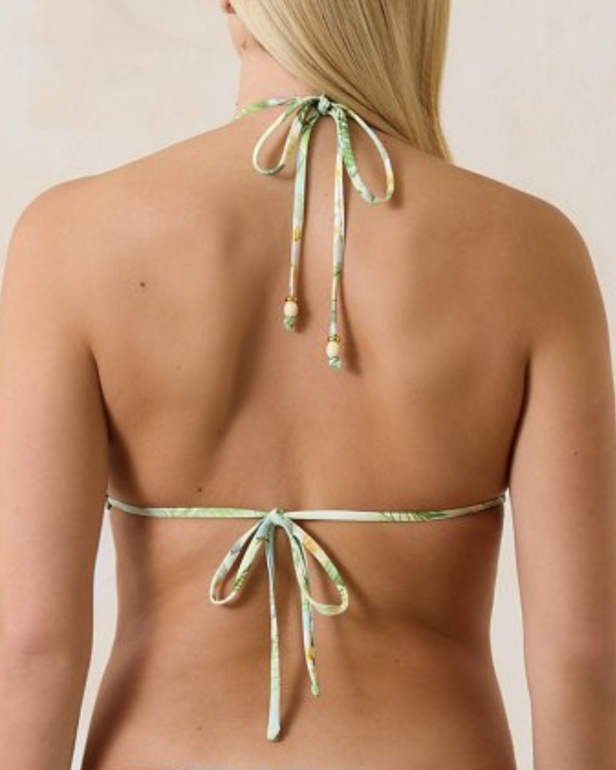 2024 Tommy Bahama Paradise Fronds Reversible Triangle Bikini Top - Ss100435