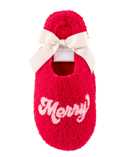 Shiraleah Merry Merry Slippers - 33-28-130