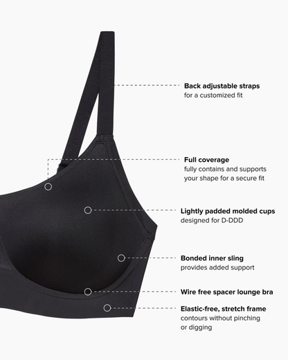 Wacoal Easy Like Sunday™ Wire Free T-Shirt Bra - 856557 - Black