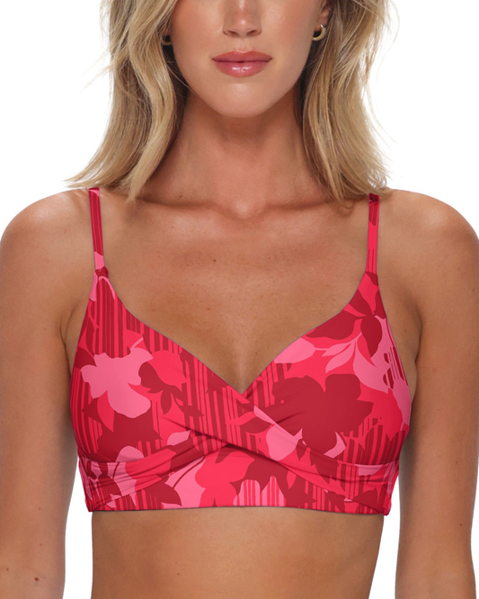Sunsets Rambling Rose Lyla Bralette Top - 619T
