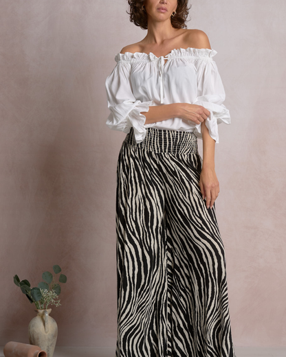 Elan Off Shoulder Top (More Colors Available) - RY11572