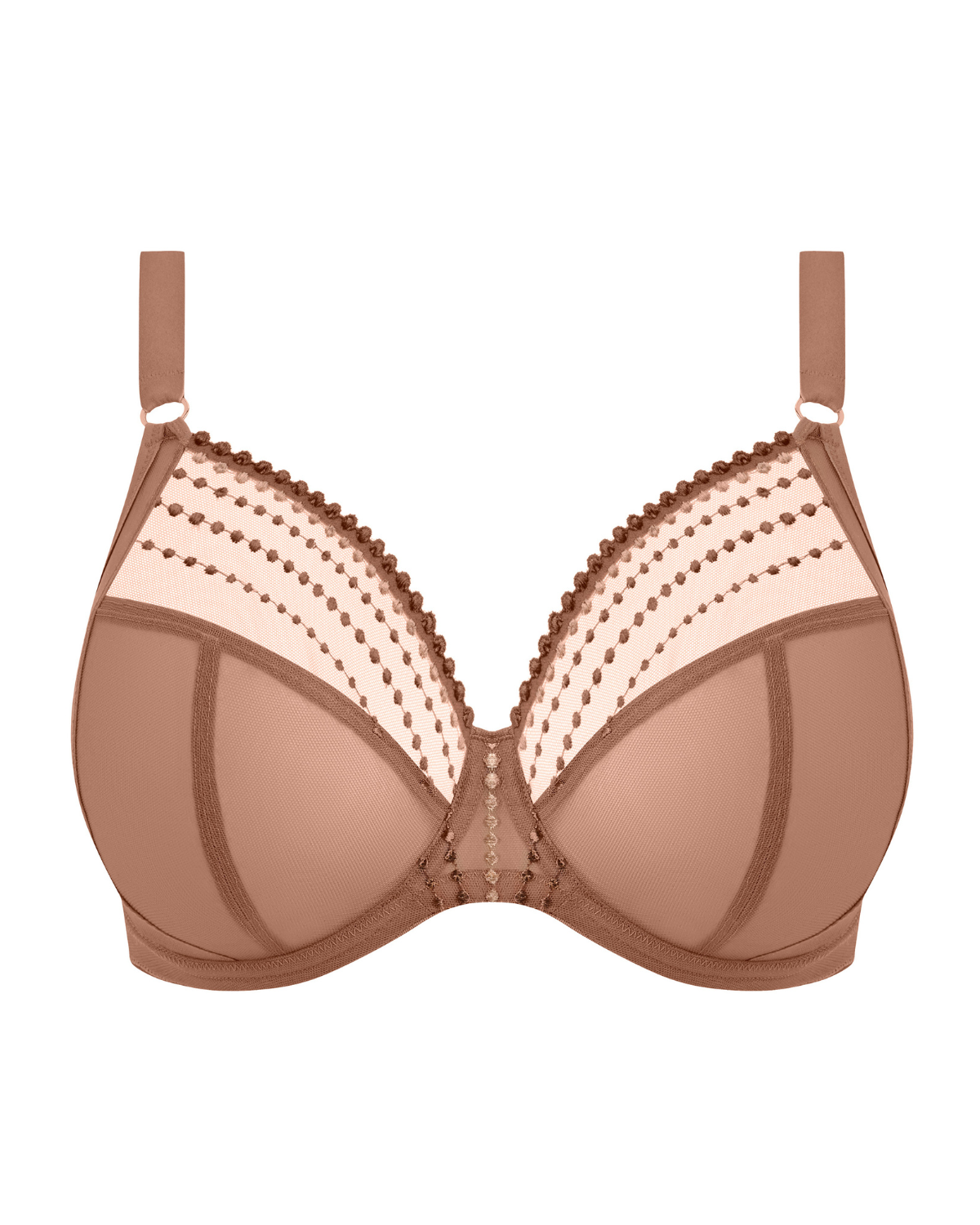 Elomi Matilda Plunge Underwire Bra (More colors available) - 8900 - Praline
