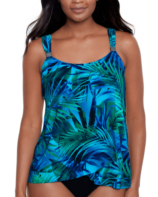 2024 Miraclesuit Palm Reeder Dazzle Tankini Top - 6558126
