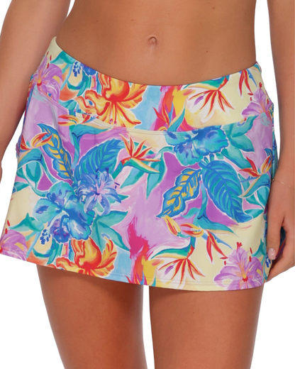 Sunsets Aloha Vista Sporty Swim Skirt - 40B