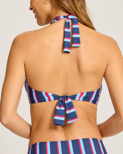 Tommy Bahama Deepsea Stripe Halter Bikini Top - SS100581