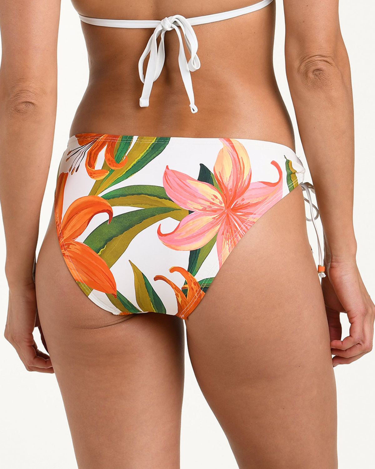 La Blanca Jungle Blossoms Side Tie Hipster Bottom - LB6CJ94
