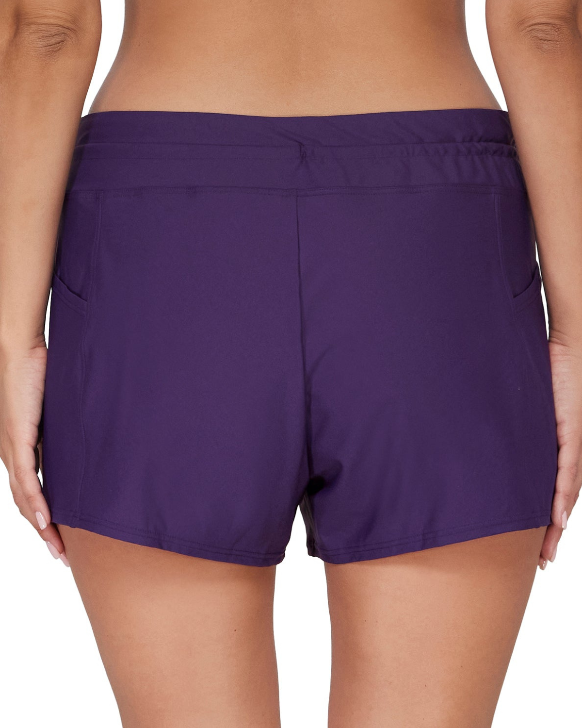 Sunsets Paradise Plum Laguna Swim Short Bottom - 905B