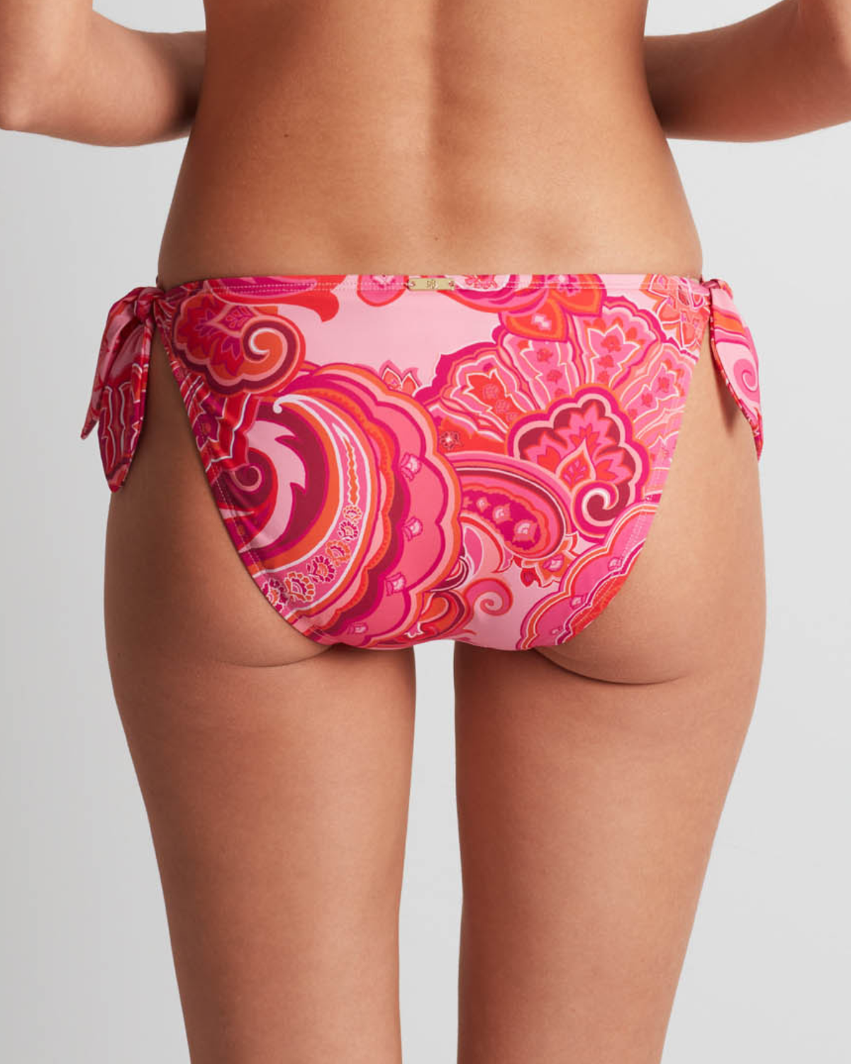 2025 Lauren Ralph Lauren Provence Paisley Tie Side Scoop Hipster Bottom - 20528159