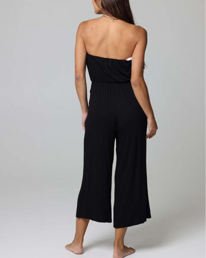 2025 J Valdi Kira Slub Bandeau Jumpsuit (More colors available) - J35615