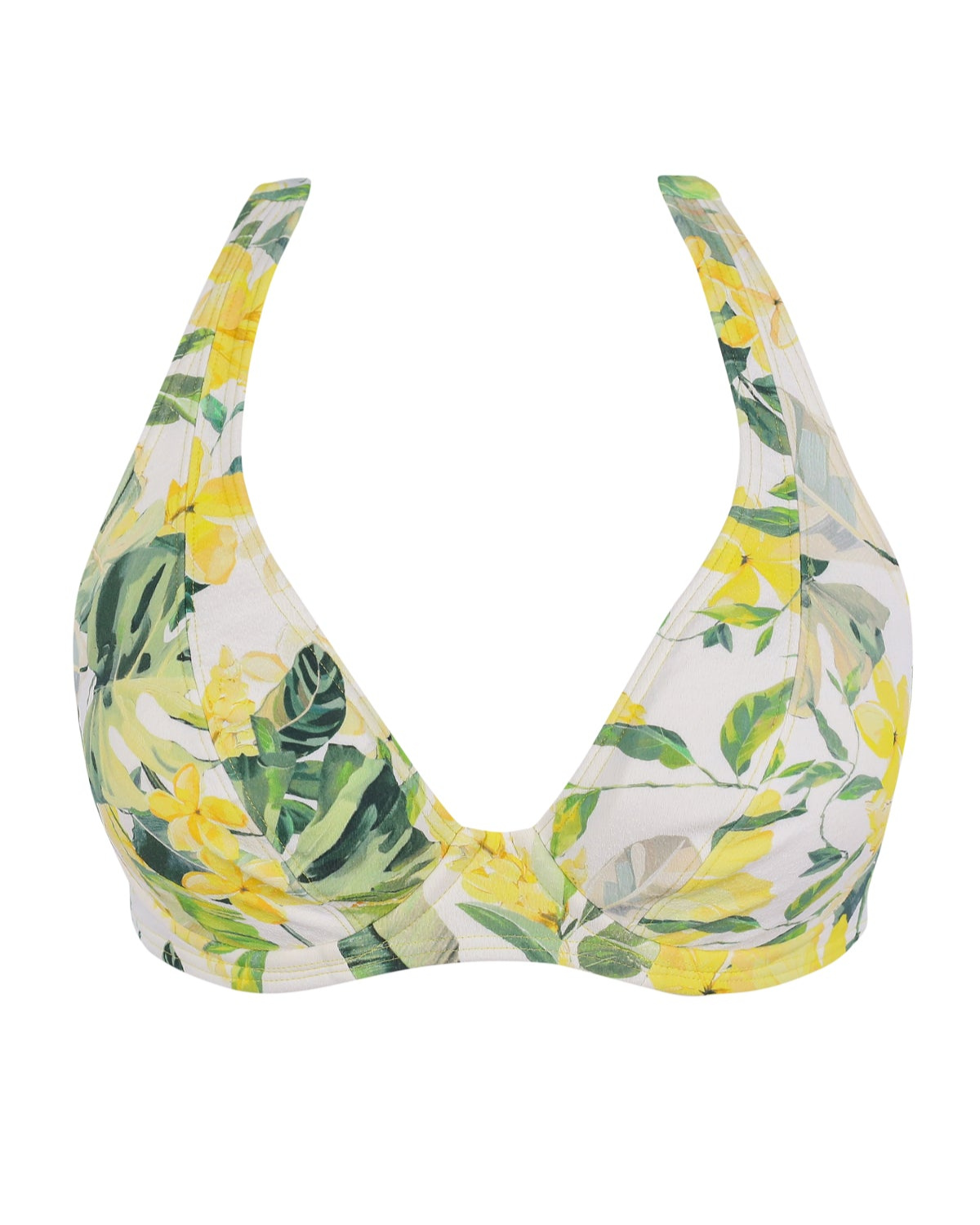 Sunsets Isla Soleil Crepe Muse D+ Underwire Halter Top - 51