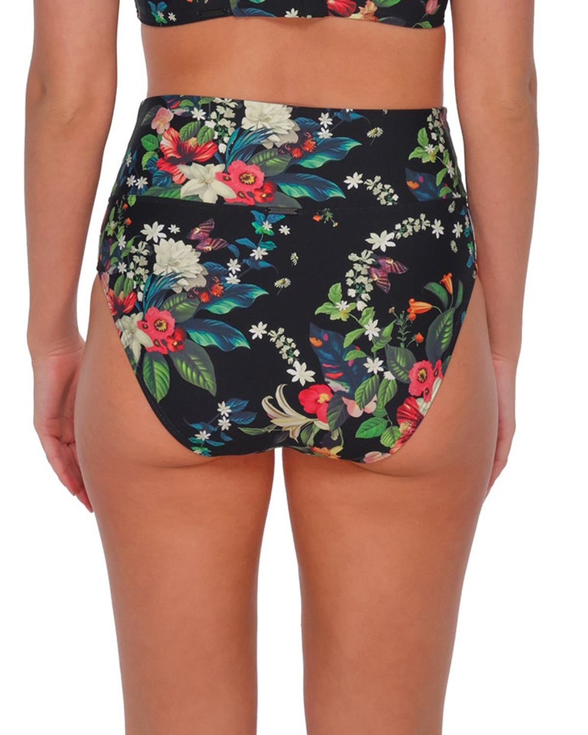 Sunsets Fleur Noire Hannah High Waist Fold Over Bottom - 33B