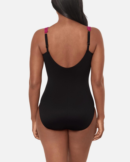 Miraclesuit Petali Rosa Siren Underwire One Piece - 6567317