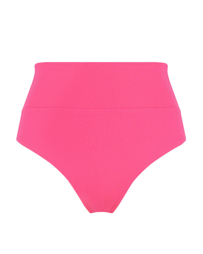 Sunsets Posy Pink Crepe Hannah High Waist Bottom - 33B