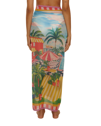 Becca by Rebecca Virtue Miami Beach Sarong Cover Up - 8870671