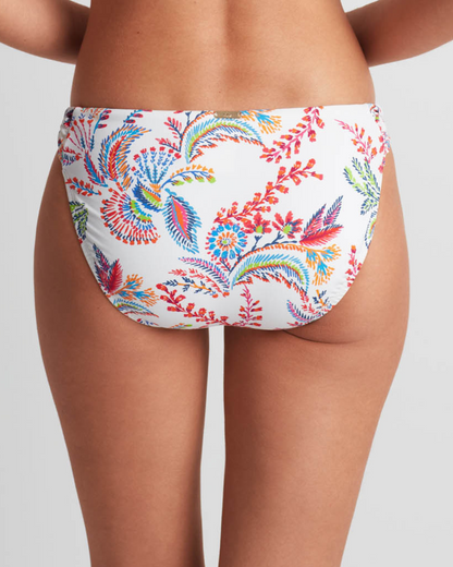 2025 Lauren Ralph Lauren Fleurette Floral Twist Side Tab Hipster Bikini Bottom - 20530253