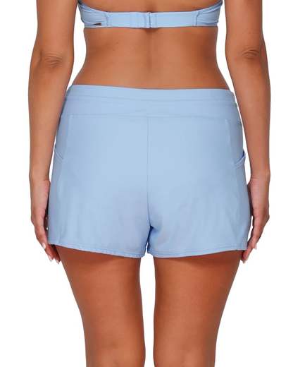 Sunsets Solids Blue Whisper Laguna Swim Short - 905B