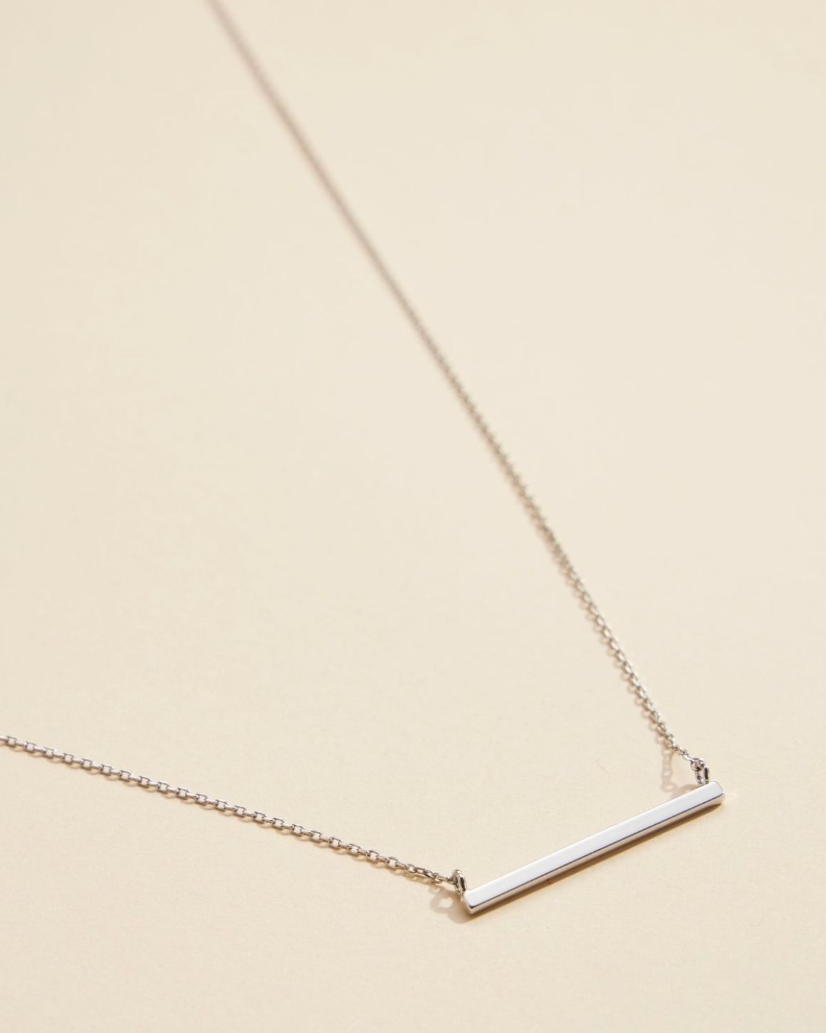 Frem 18K Gold Dipped Bar Necklace (More Options Available) - 4DN18011