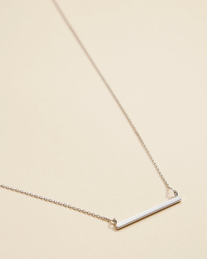 Frem 18K Gold Dipped Bar Necklace (More Options Available) - 4DN18011