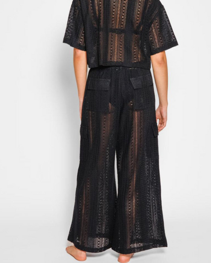 2025 Koy Amalfi Crochet Cargo Pant - K25403-07