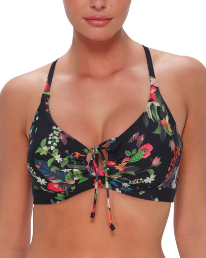 Sunsets Fleur Noire Kauai Keyhole Underwire Bikini Top - 54