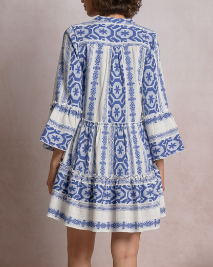 Elan Woven Flowy Dress w/ Pockets - CPE5570